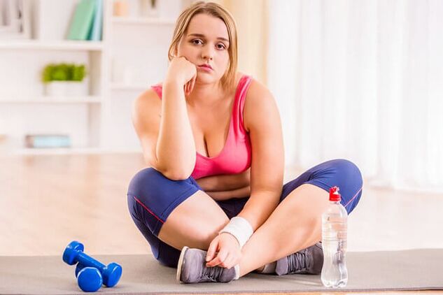 girl loses weight through physical activities