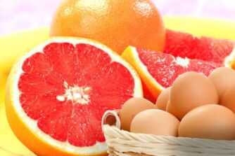 egg and grapefruit for weight loss